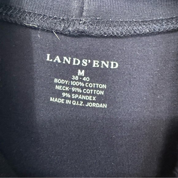 🎄 5/$25 Vintage 90s Lands' End Purple Turtleneck Classic Design - Picture 3 of 3